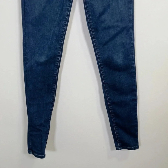 Levi's Mile High Super Skinny  Premium Dark Wash Jeans - Picture 4 of 10